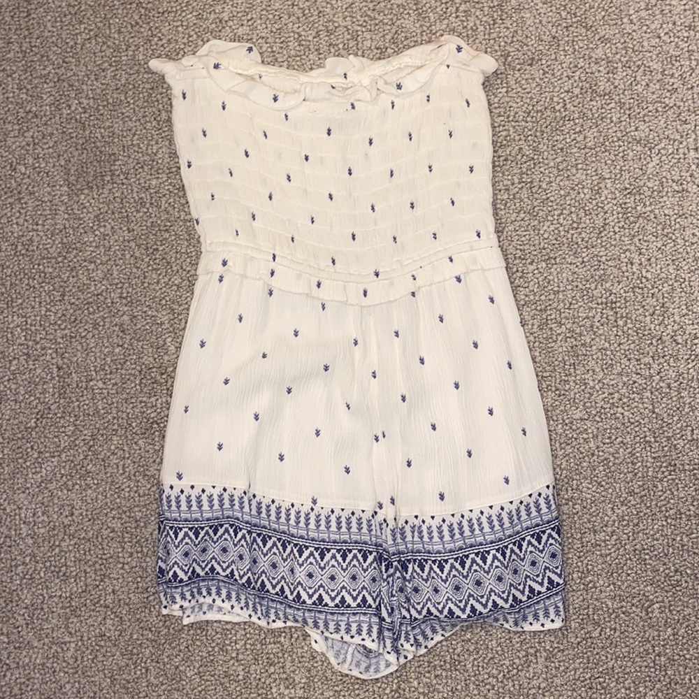 Strapless romper - Picture 2 of 4